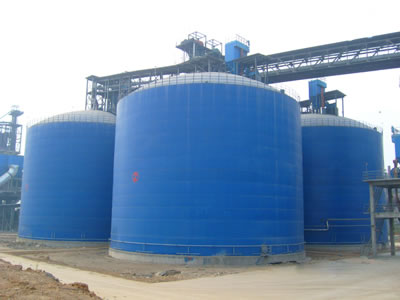 石门水泥钢板库改造