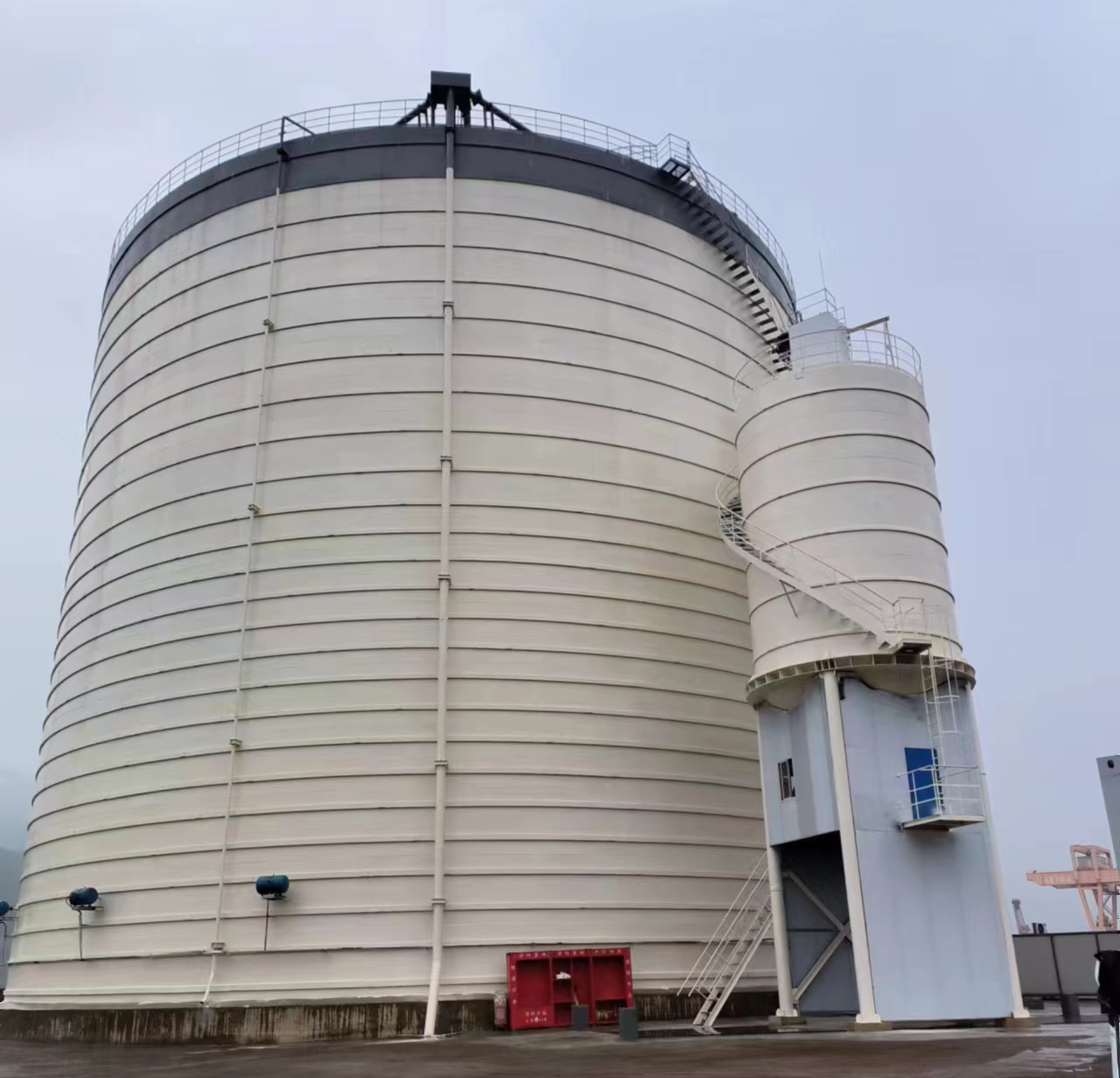 石门10万吨水泥钢板库